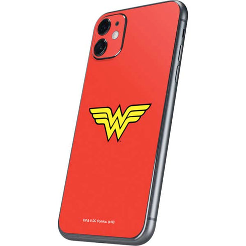 DC Comics Wonder Woman Classic Logo iPhone 11 Skin